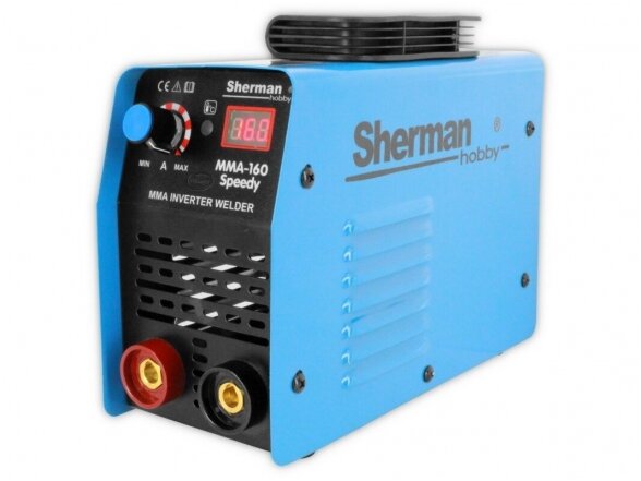 Sherman MMA 160 Speedy suvirinimo aparatas, 140A, 230V