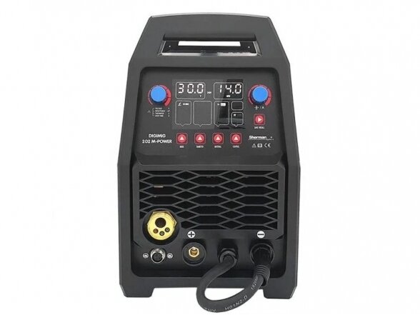 Sinerginis inverterinis suvirinimo aparatas Sherman DIGIMIG 202 M-POWER, 200A, 230V 1