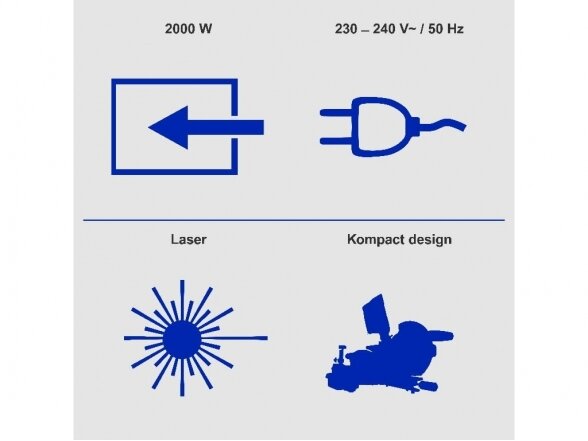 Skersinio pjovimo staklės Scheppach HM216, 2000W + papildomas diskas 3