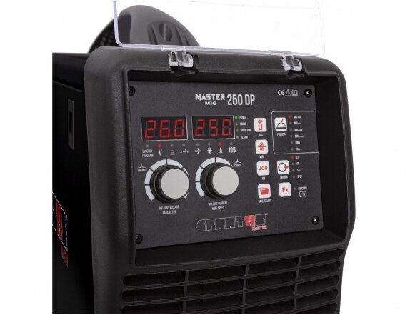 MIG/MAG SPARTUS® MasterMIG 250 DUAL Pulse Synergy welder 1