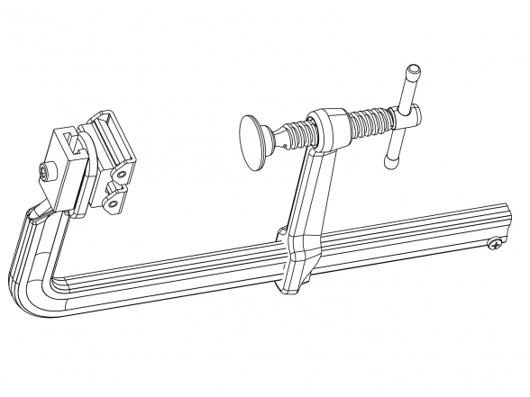 Зажим Bessey Kombi Klamp SG-VAD 1