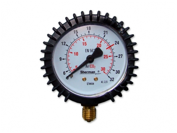 Индикатор потока, Аргон / CO2, 63 мм