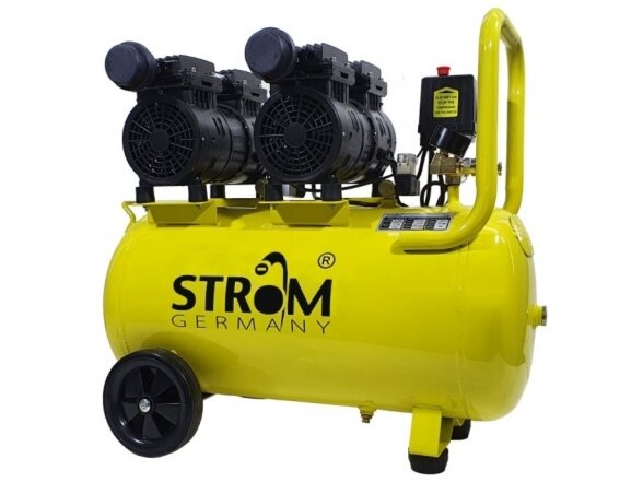 Strom JN1500 betepalinis oro kompresorius 50L, 230V, 8 bar