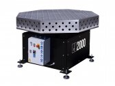 Suvirinimo stalas Spartus FERROS RT2000 3D 1400 x 1400 x 200, aštuonkampis, pasukamas, apkrova 2000 kg