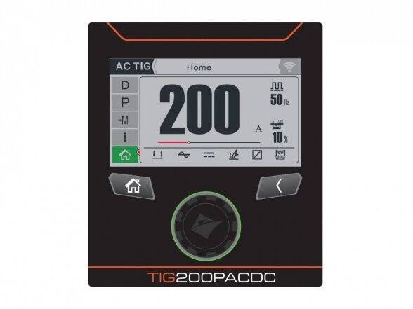 Suvirinimo aparatas JASIC EVO20 TIG200P AC DC PFC LCD E2S23, 200A, 230V 5