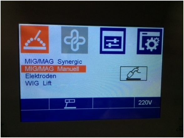 Сварочный аппарат WTL MIG 200 LCD Synergic, 200A, 230V 4