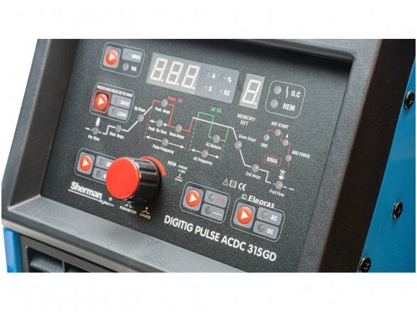 Sherman DIGITIG pulse AC/DC 315GD Suvirinimo aparatas, 315A, 400V 1