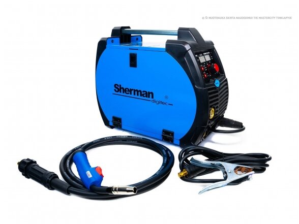 Synergic inverter DIGIMIG 225GDS welding machine 8