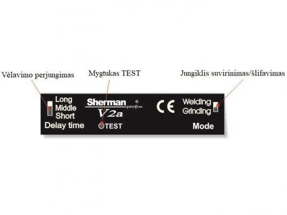 Sherman-profi V2a self-darkening helmet 1