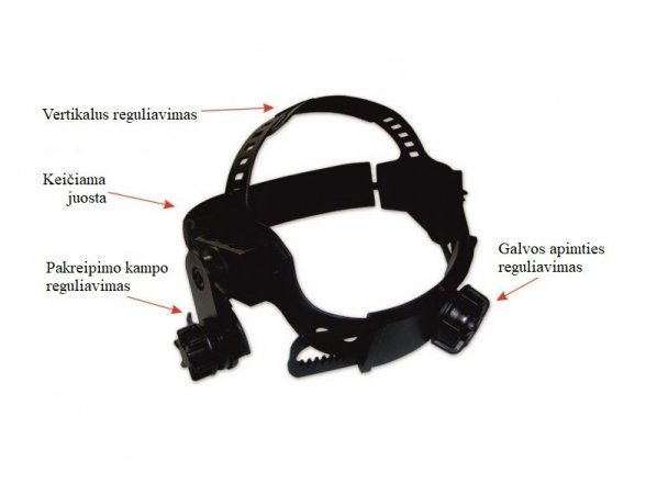 Sherman-profi V2a self-darkening helmet 2