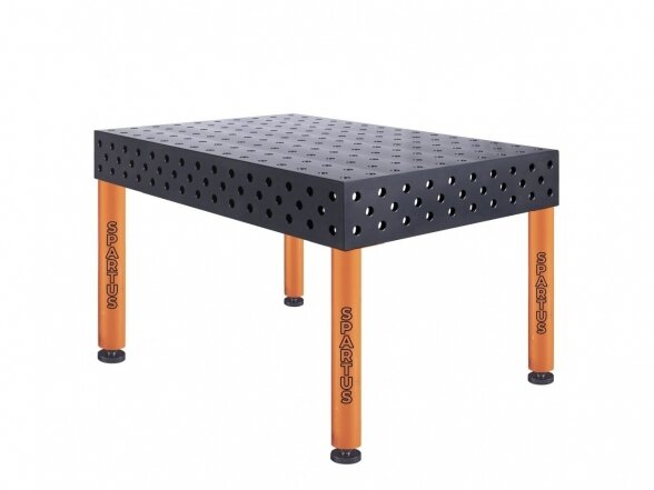 Suvirinimo stalas Spartus MAXIMUS 3D, 1500 x 1000 x 200 mm, 4 kojos