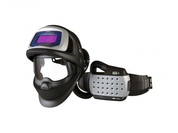 3M Speedglas 9100FX Air su V filtru ir ADFLO sistema Suvirintojo skydelis