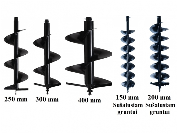 Žemės grąžtas ADA Ground Drill 14 Reverse, 172cm³ 3