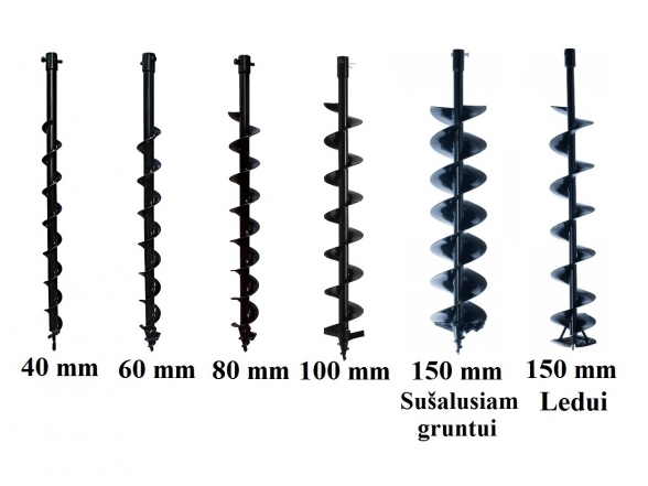 Žemės grąžtas ADA Ground Drill 2, 1.8 kW, 52 cm³ 5