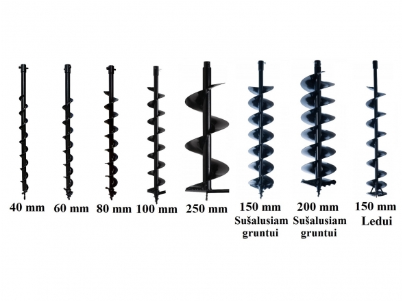 Žemės grąžtas ADA Ground Drill 7, 2.4kW, 71cm³ 5